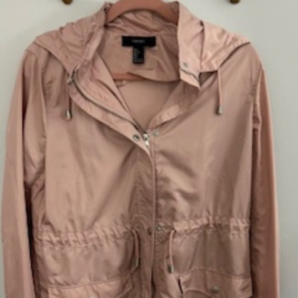 Pink light-weight coat